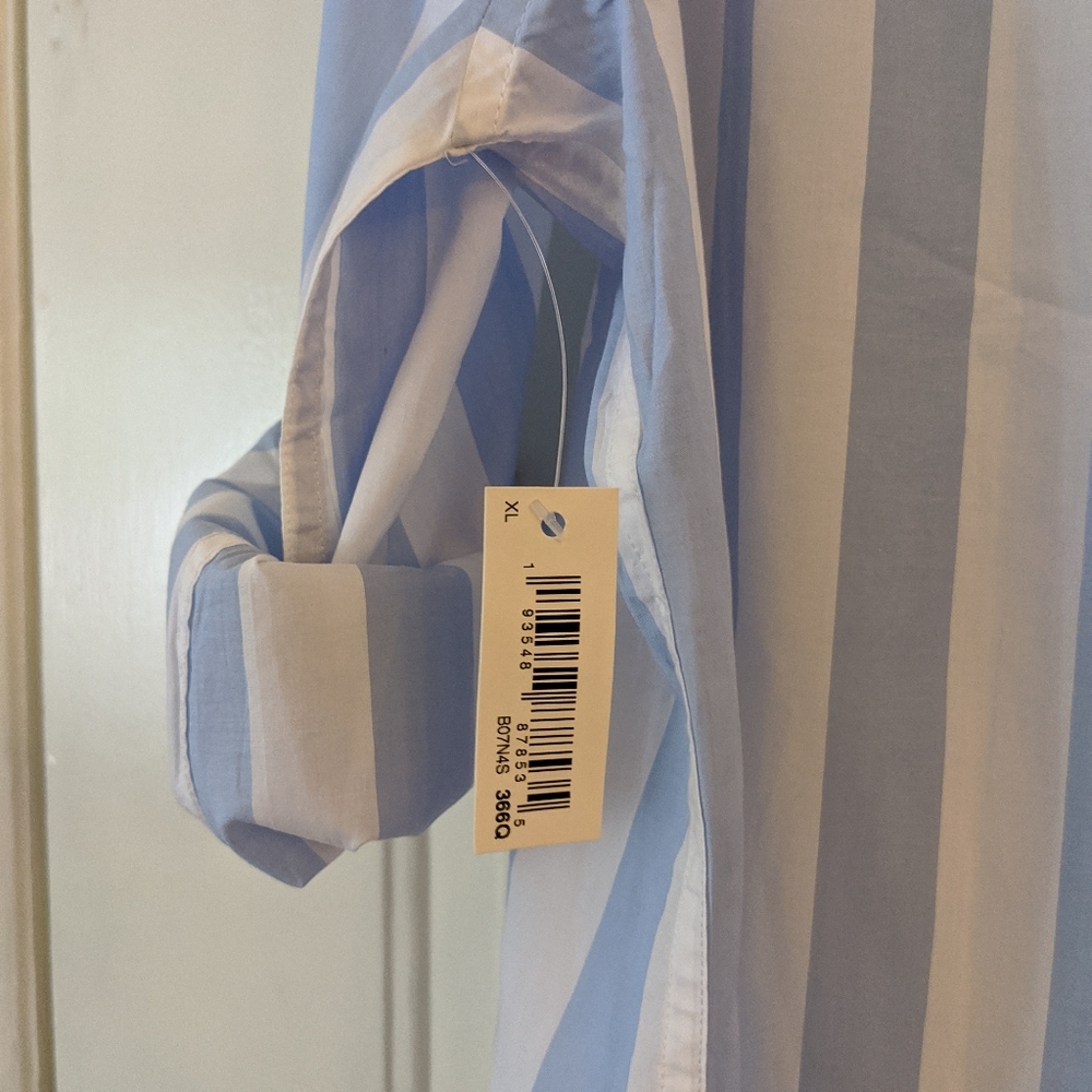 striped cotton tunic - Picture 7 of 9